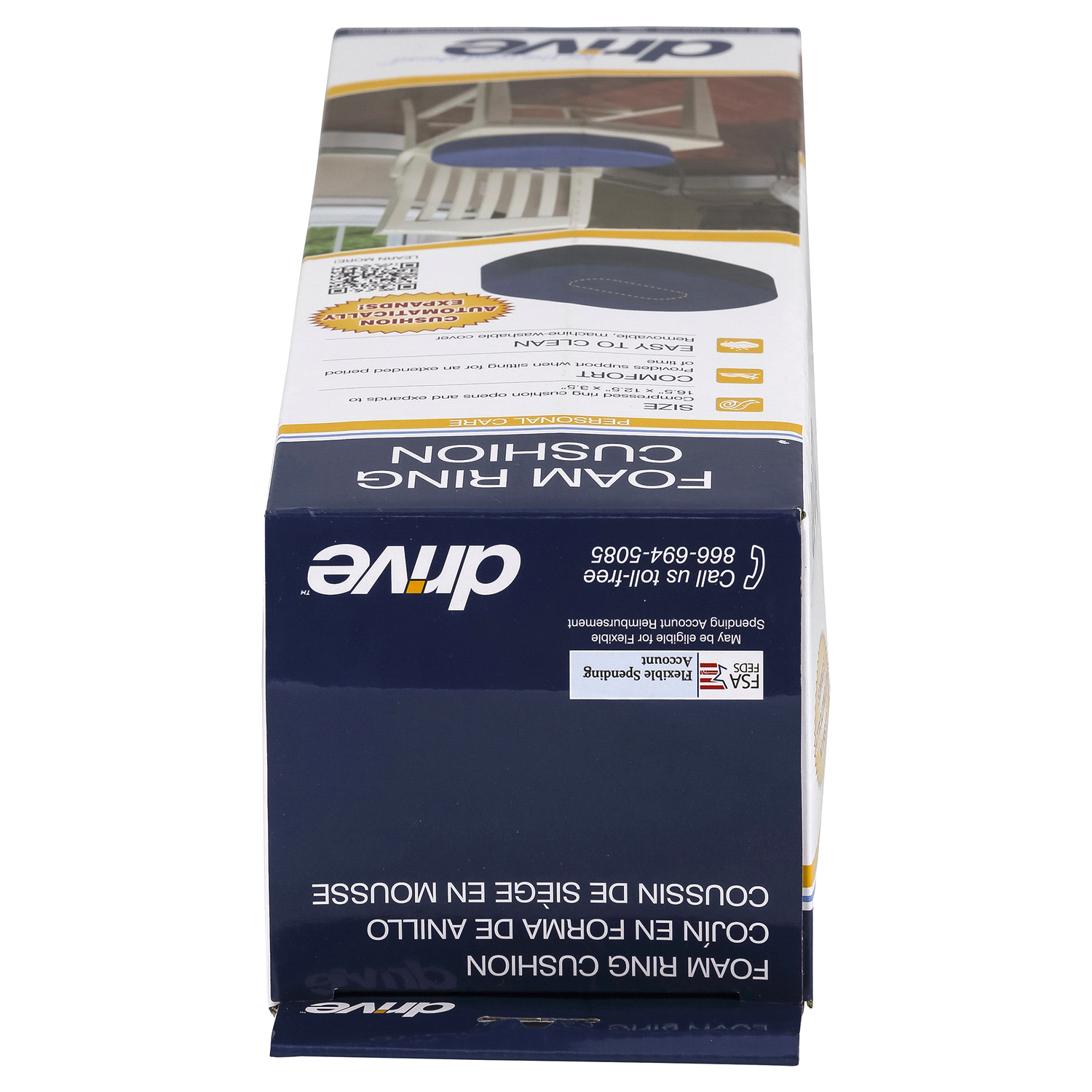 slide 3 of 3, Drive Foam Ring Cushion 1 ea, 1 ct