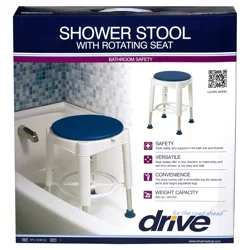Drive Medical Drive Bath Stool with Rotating Seat