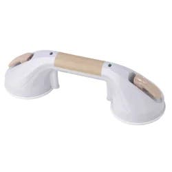 Drive 12 Inch Bathroom Safety Suction Cup Grab Bar 1 ea