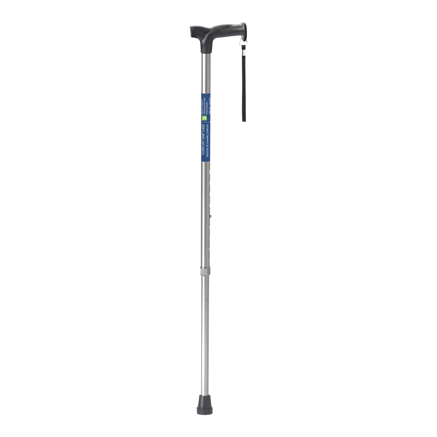 slide 1 of 1, Drive Medical Cane, Graphite T-Handle Ergonomic, 1 Ct, 1 ct