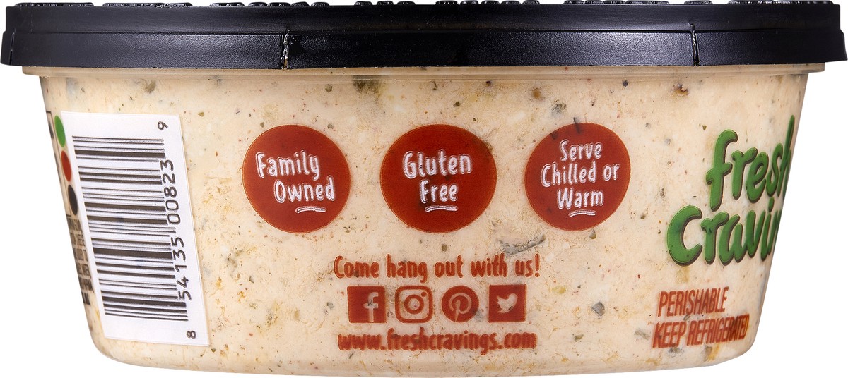 slide 5 of 11, Fresh Cravings Poblano Street Corn Dip, 10 oz