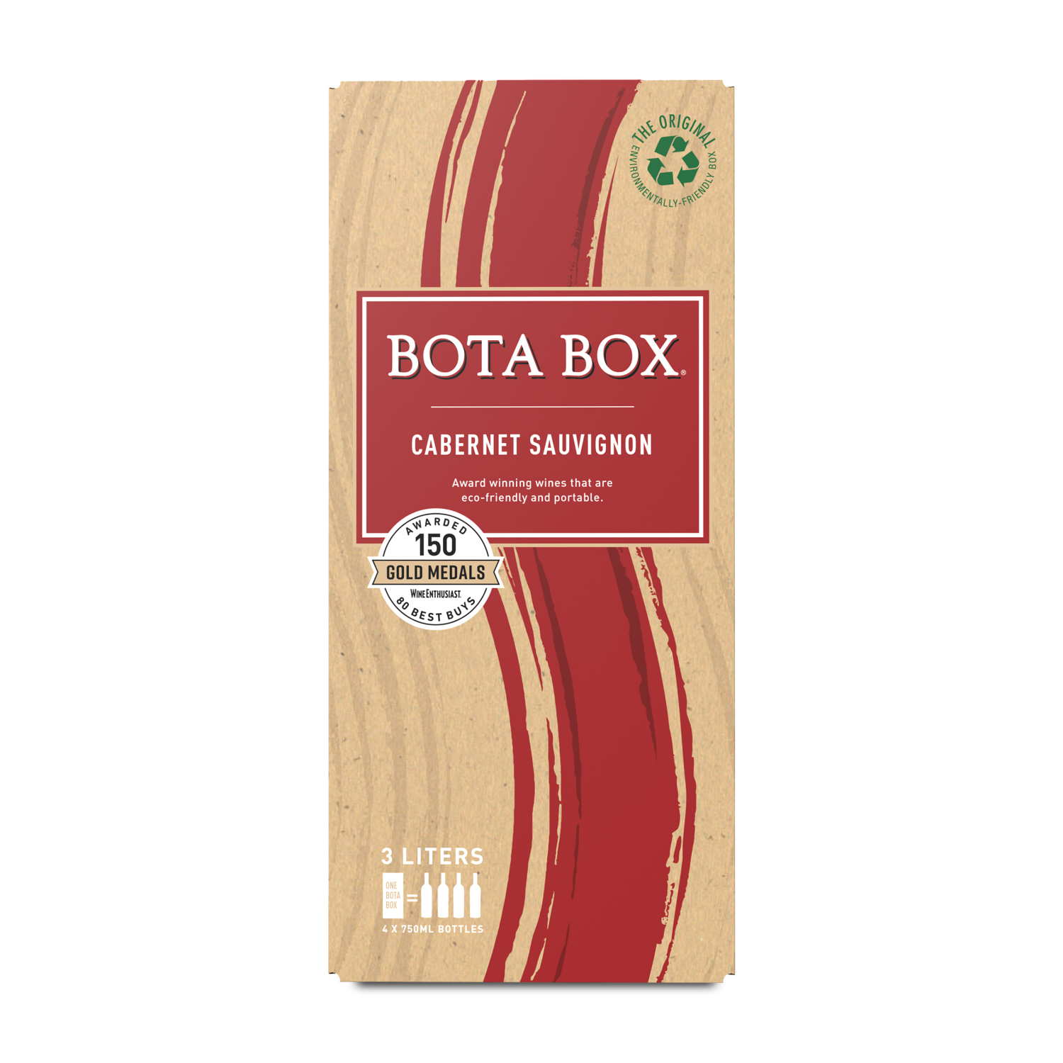 slide 1 of 7, Bota Box Cabernet Sauvignon Red Wine, 3 liter
