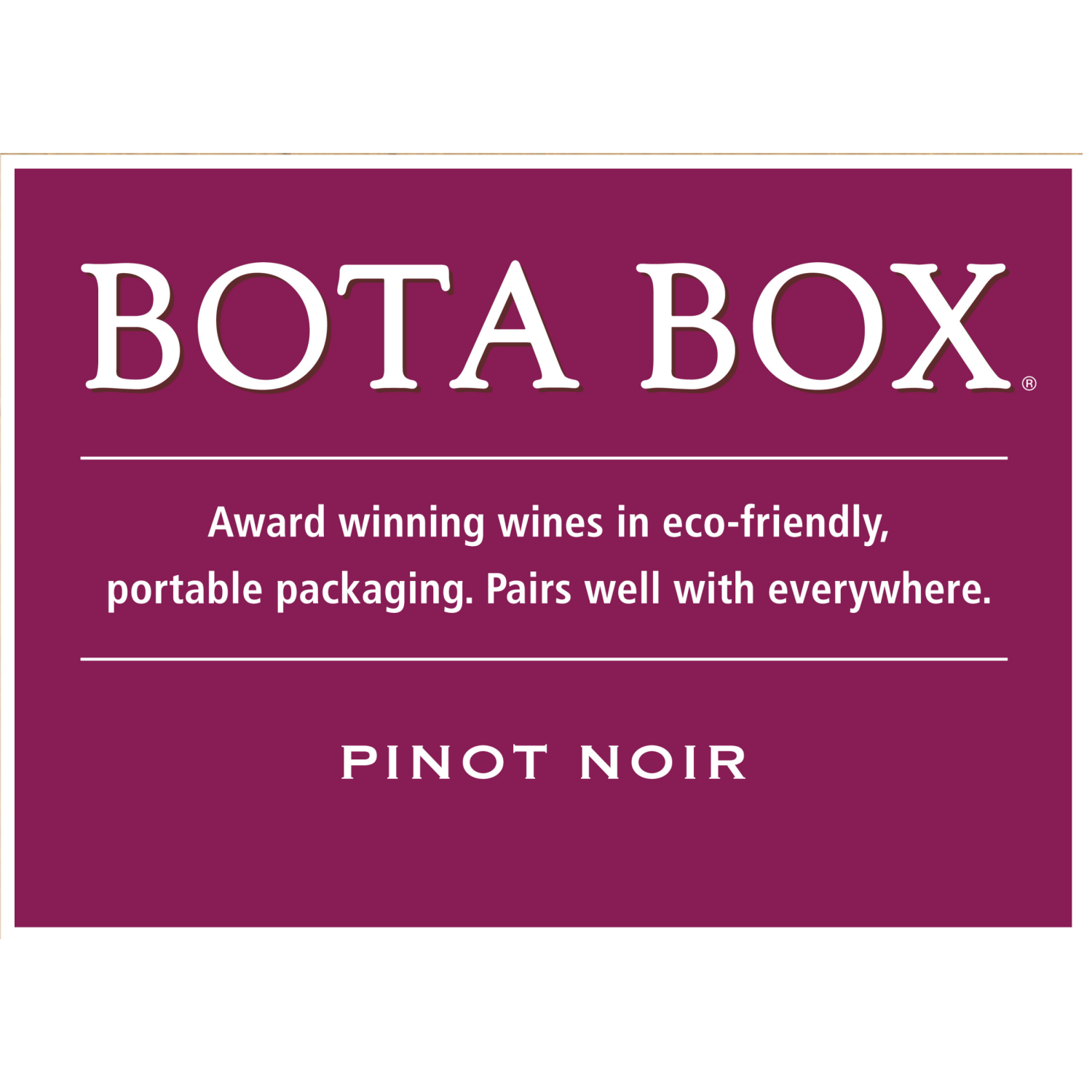 slide 3 of 3, Bota Box Pinot Noir Red Wine, 3 ct