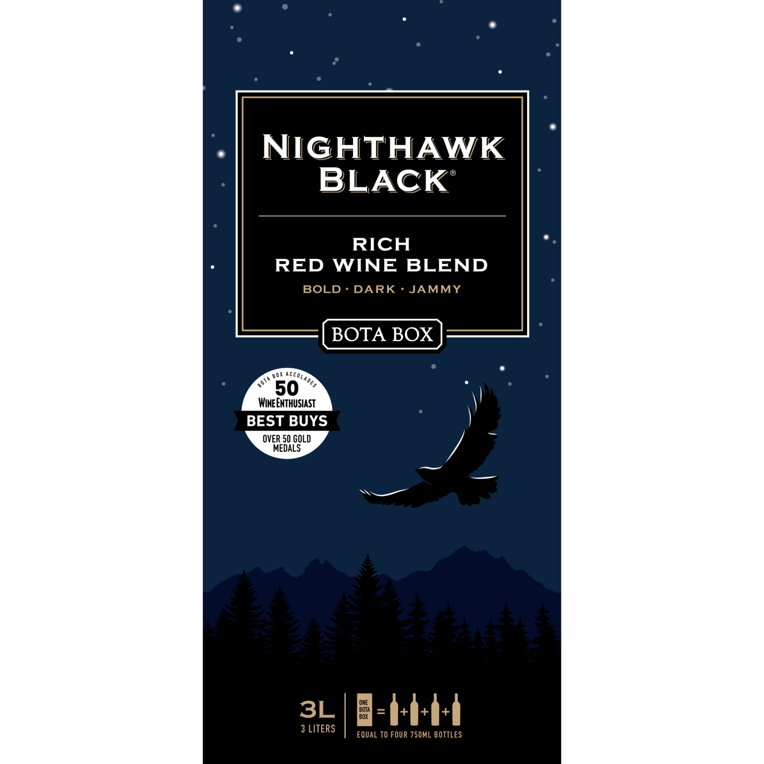 slide 3 of 3, Bota Box Red Wine Blend, 3 ct