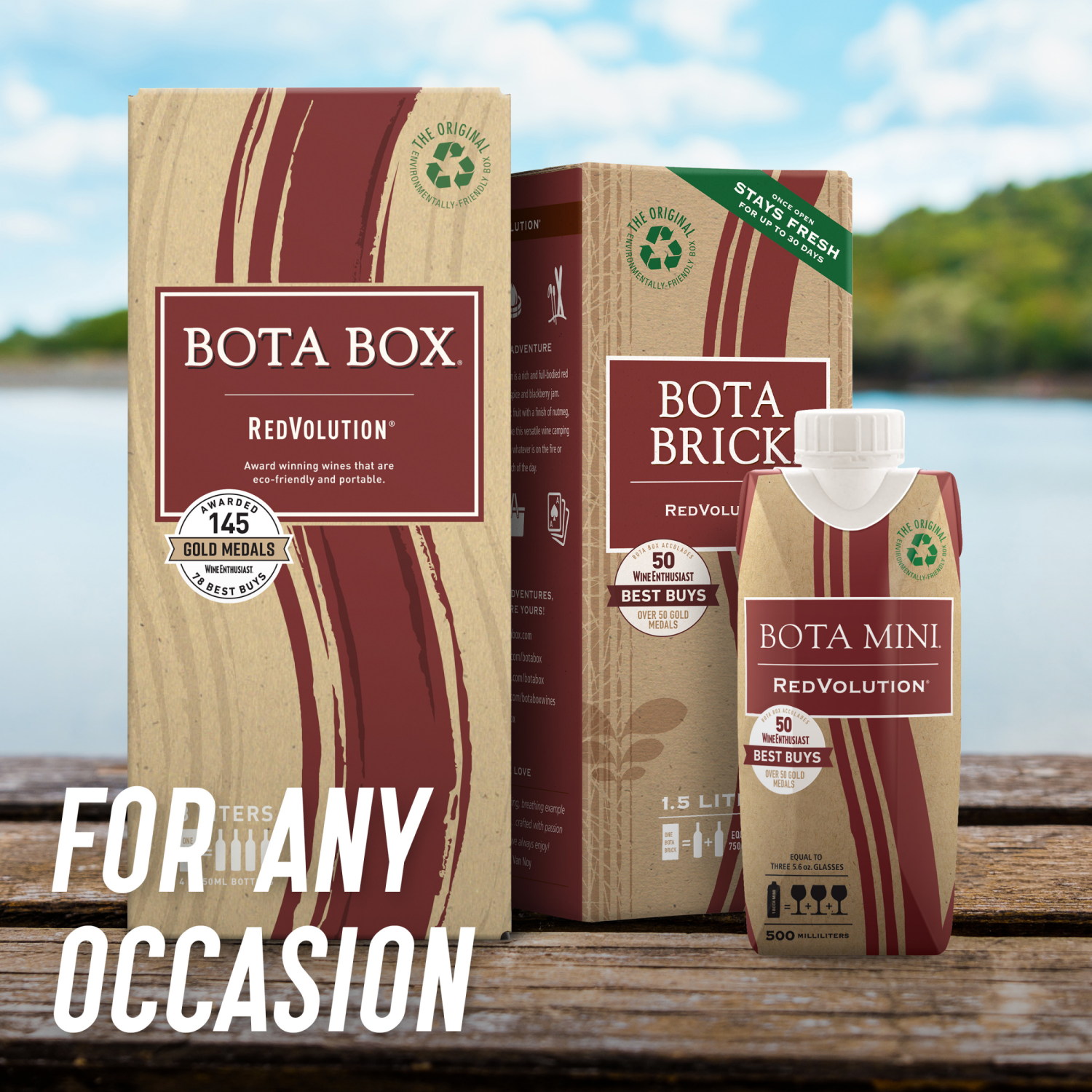 slide 6 of 7, Bota Box Red Wine Blend, 3 liter