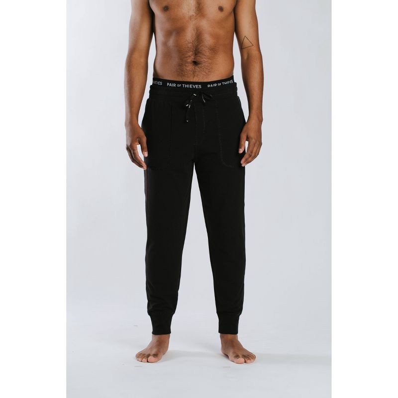 slide 3 of 14, Pair of Thieves Men's Super Soft Lounge Pajama Pants - Black XL, 1 ct