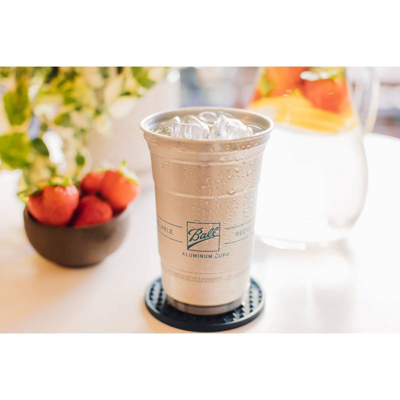 slide 5 of 5, Ball Aluminum Cup Recyclable Party Cups - 20oz/10ct, 10 ct; 20 oz