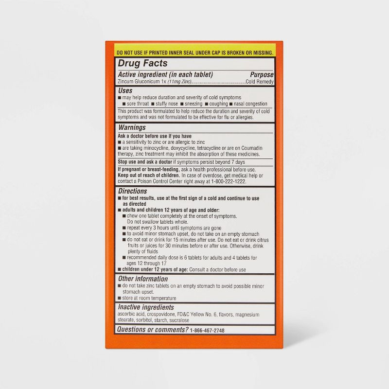 slide 3 of 4, Quick Dissolve Cold Shortening Chewables - Citrus - 25ct - up&up™, 25 ct