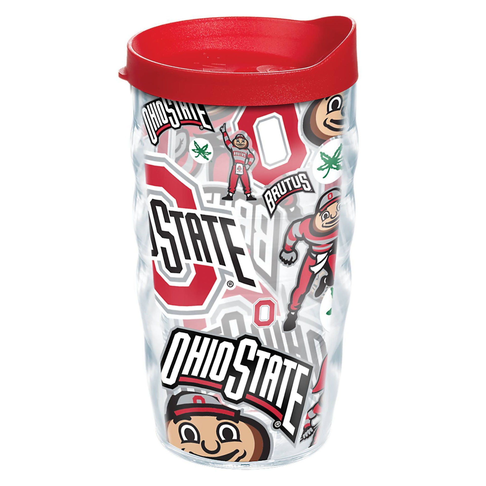 slide 1 of 3, NCAA Ohio State Buckeyes Classic Wavy Toddler Tumbler, 10 oz