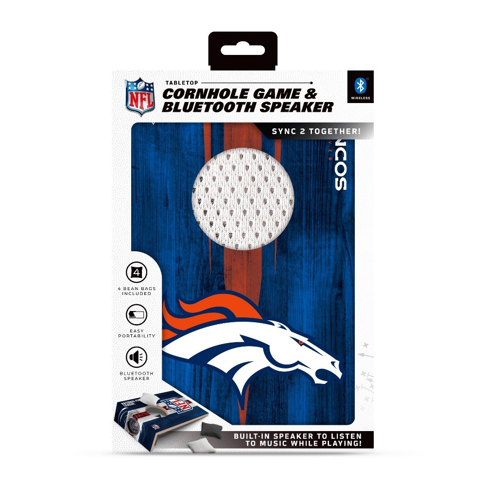 NFL Denver Broncos Cornhole Speaker 1 ct