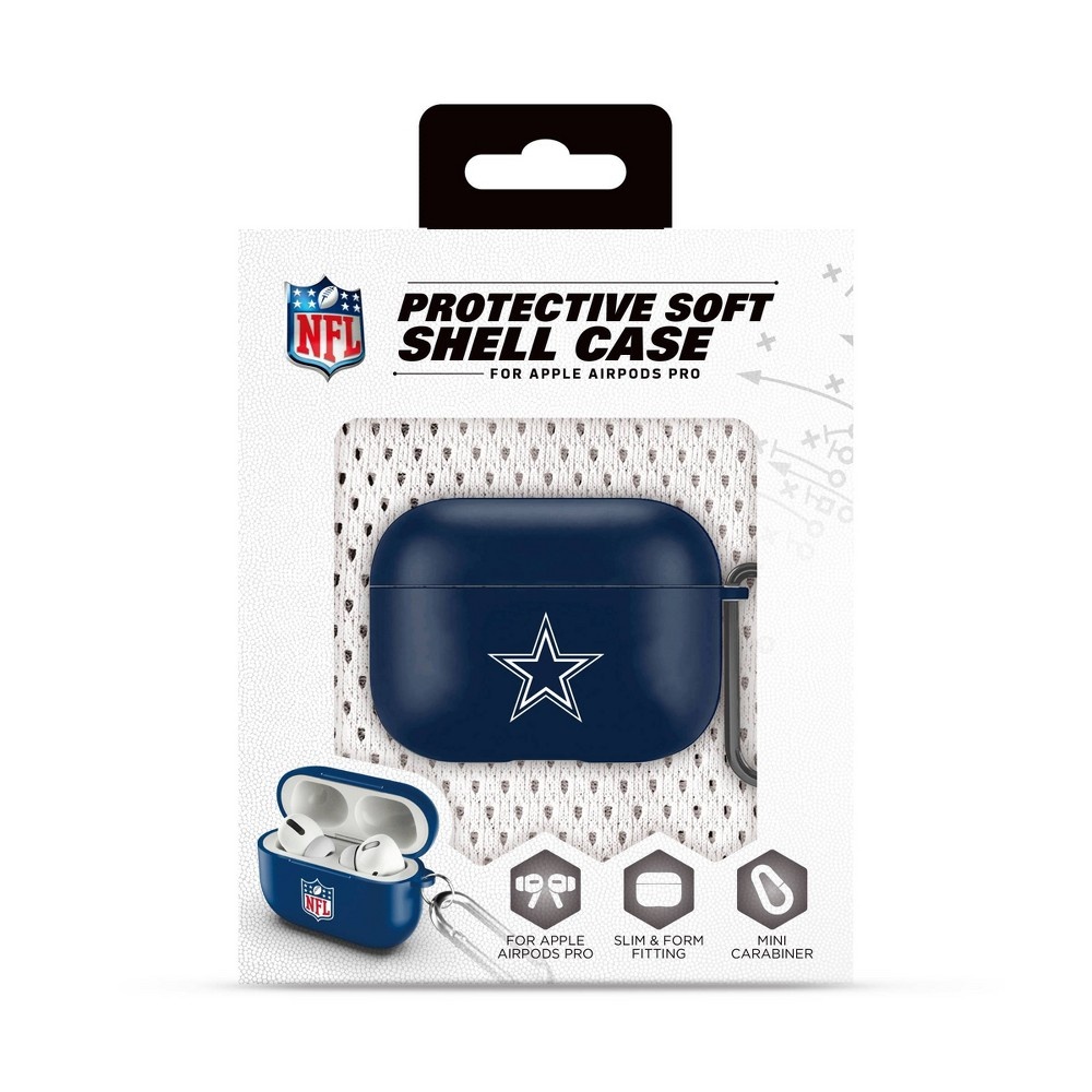 slide 2 of 3, NFL Dallas Cowboys AirPod Pro Case, 1 ct