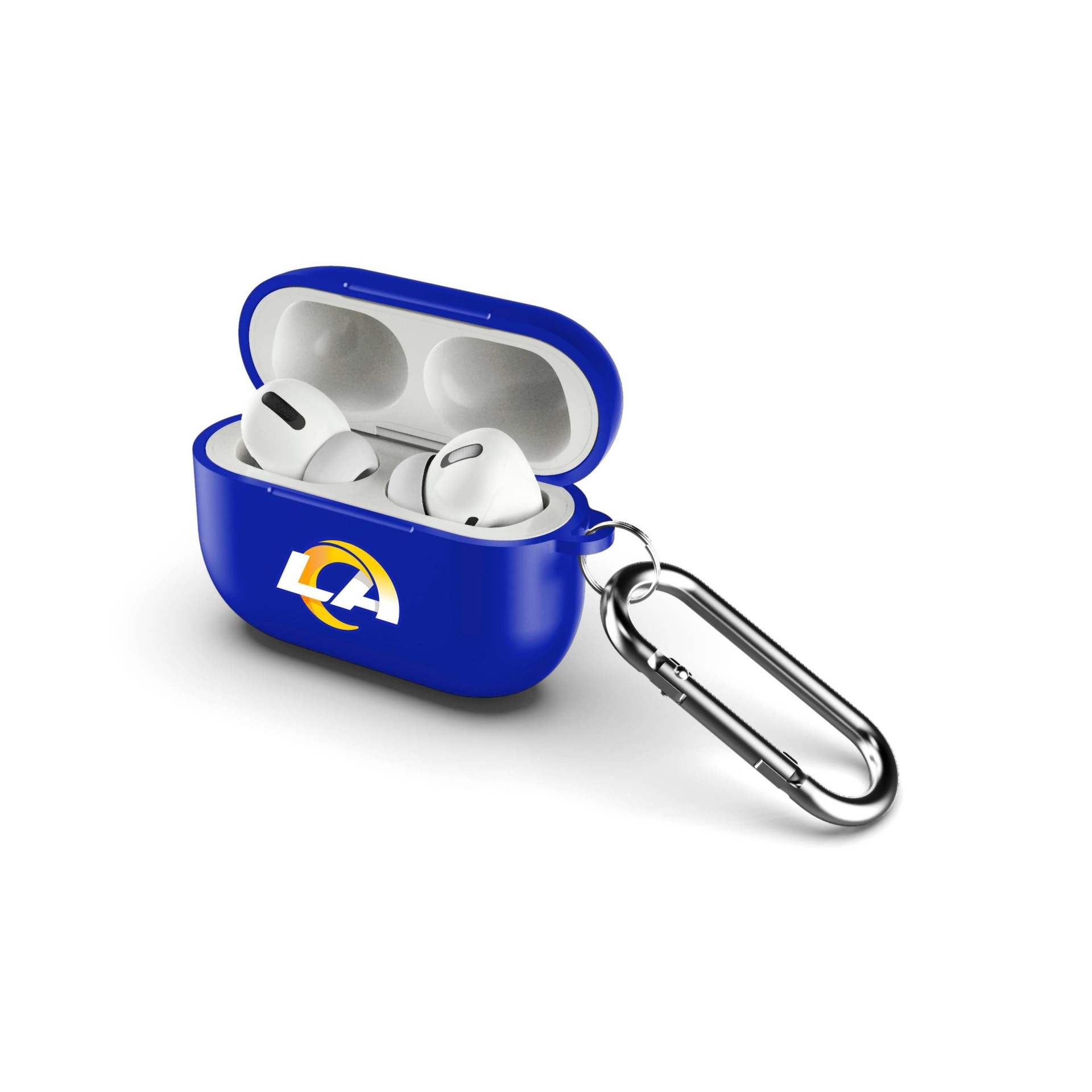 slide 1 of 3, NFL Los Angeles Rams AirPod Pro Case, 1 ct
