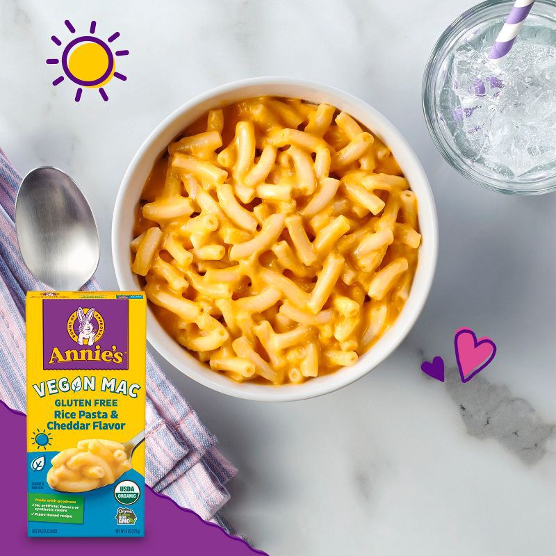 slide 3 of 9, Annie's Organic Gluten Free Vegan Pasta - 6oz, 6 oz