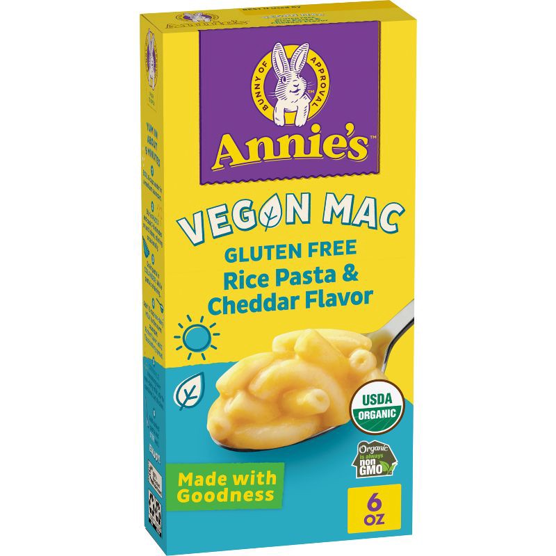 slide 1 of 9, Annie's Organic Gluten Free Vegan Pasta - 6oz, 6 oz