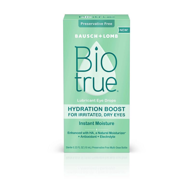 slide 7 of 12, Biotrue Hydration Boost Lubricating Dry Eye Drops - 10ml, 10 ml