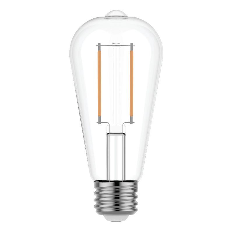 slide 2 of 7, GE Household Lighting GE 2pk 60W Refresh ST19 LED Edison Style Light Bulbs Daylight, 2 ct