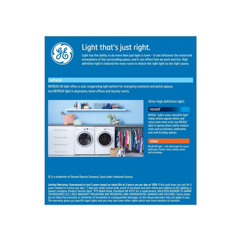 slide 3 of 7, GE Household Lighting GE 2pk 60W Refresh ST19 LED Edison Style Light Bulbs Daylight, 2 ct