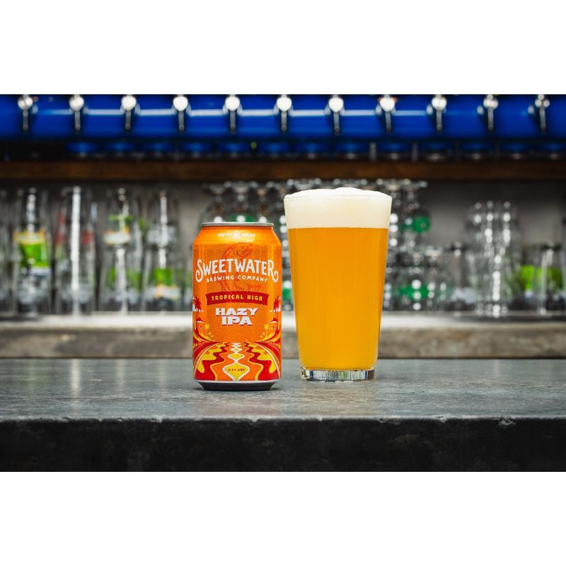 slide 4 of 7, SweetWater Brewing Company SweetWater H.A.Z.Y. IPA Beer - 12pk/12 fl oz Cans, 12 ct; 12 fl oz