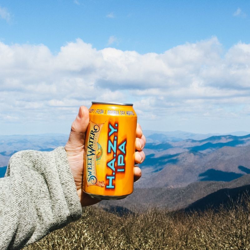 slide 5 of 7, SweetWater Brewing Company SweetWater H.A.Z.Y. IPA Beer - 12pk/12 fl oz Cans, 12 ct; 12 fl oz