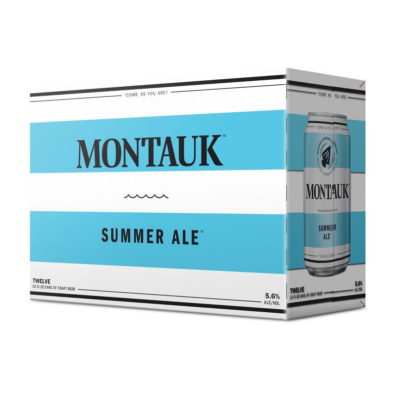 slide 1 of 5, Montauk Seasonal 1 Beer - 12pk/12 fl oz Cans, 12 ct; 12 fl oz
