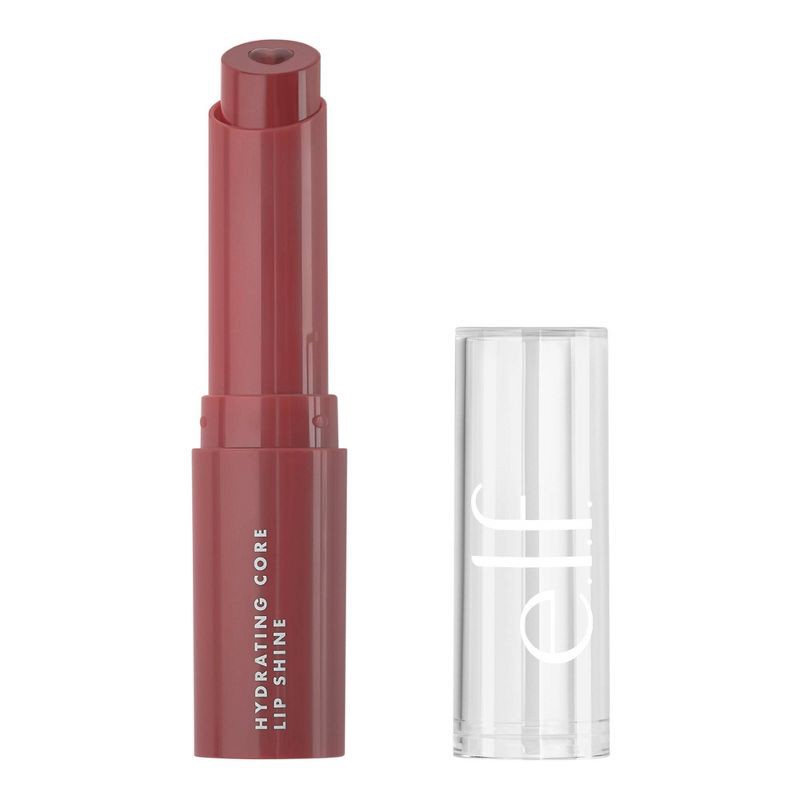 slide 1 of 6, e.l.f. Hydrating Core Lip Shine Makeup - Happy - 0.09oz, 0.09 oz