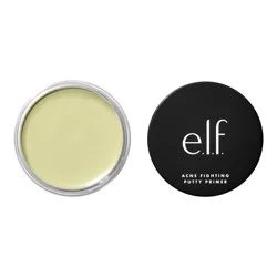 e.l.f. Putty Primer - Acne Fighting - 0.74oz: Contains Salicylic Acid, Vegan, Smoothing, Cream Form