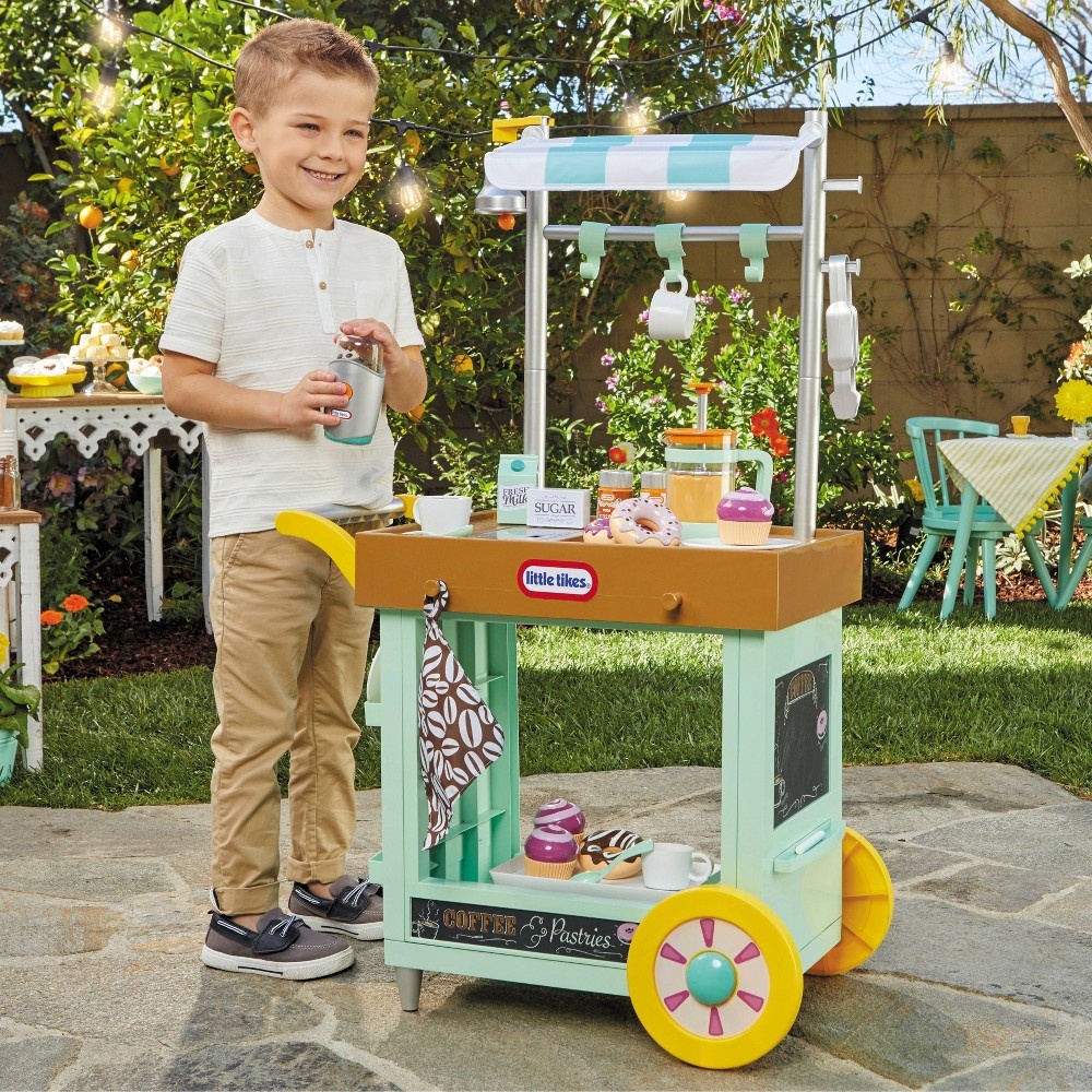 slide 2 of 5, Little Tikes 2-in-1 Cafe Cart, 1 ct