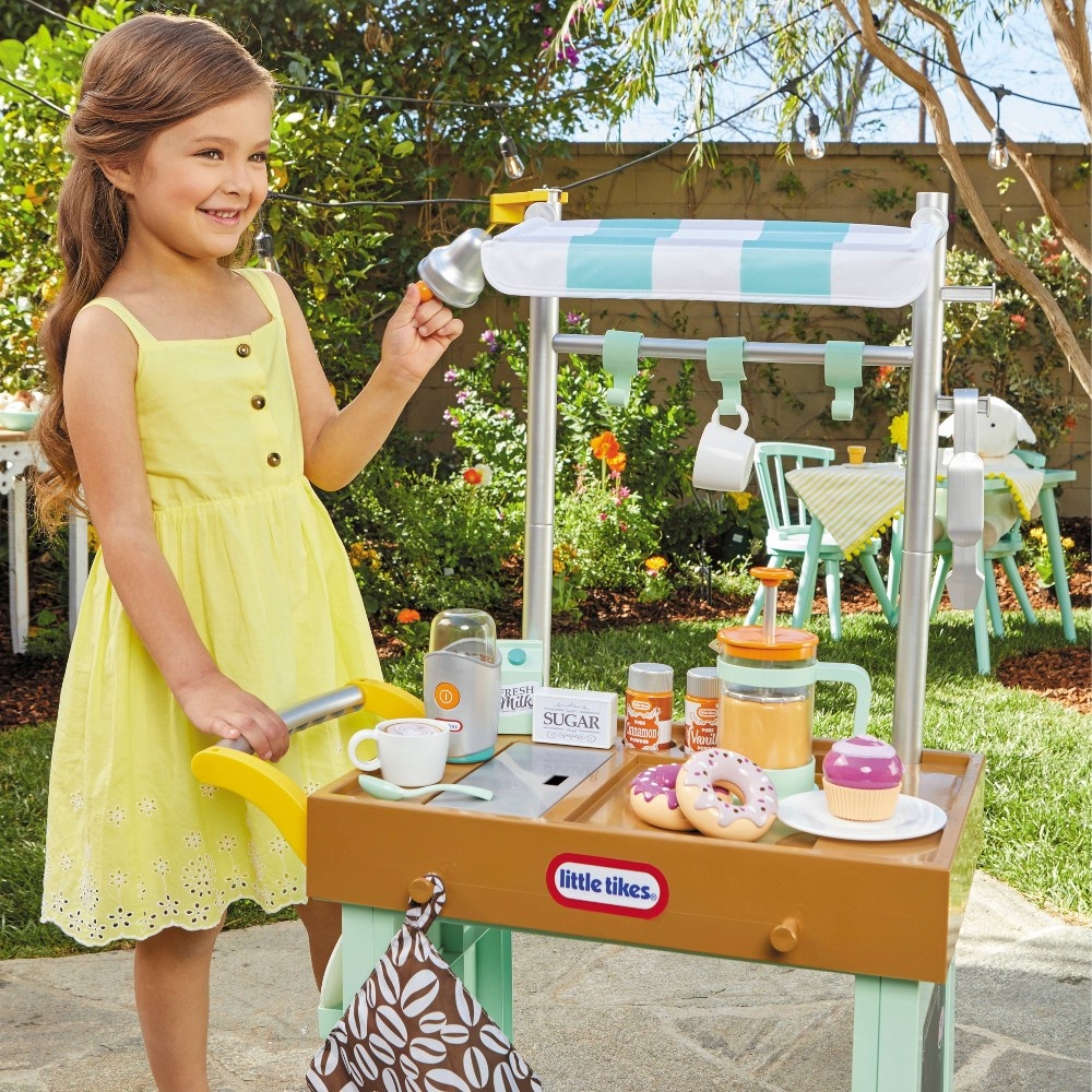 slide 4 of 5, Little Tikes 2-in-1 Cafe Cart, 1 ct