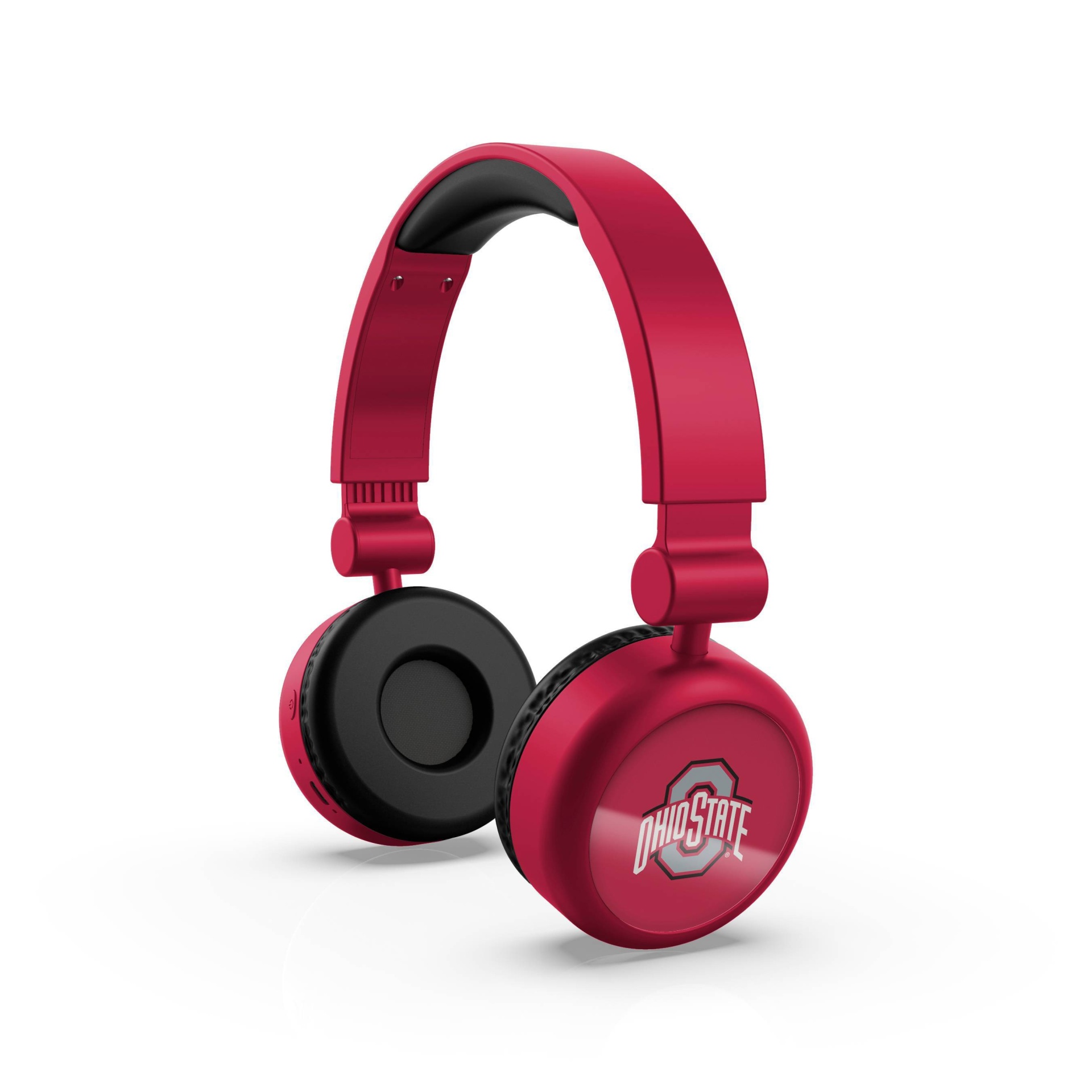 slide 1 of 1, NCAA Ohio State Buckeyes Bluetooth Over-Ear Headphones, 1 ct