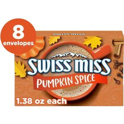 Swiss Miss Pumpkin Spice Hot Cocoa Mix - 8ct