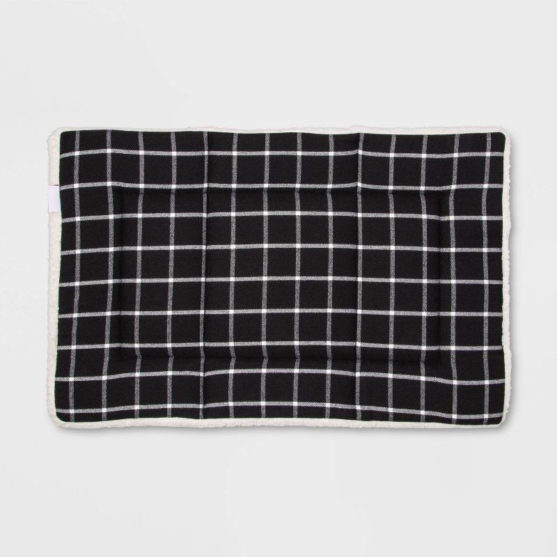 slide 4 of 4, Filled Tri-fold Crate Dog Mat - M - Boots & Barkley™, 1 ct