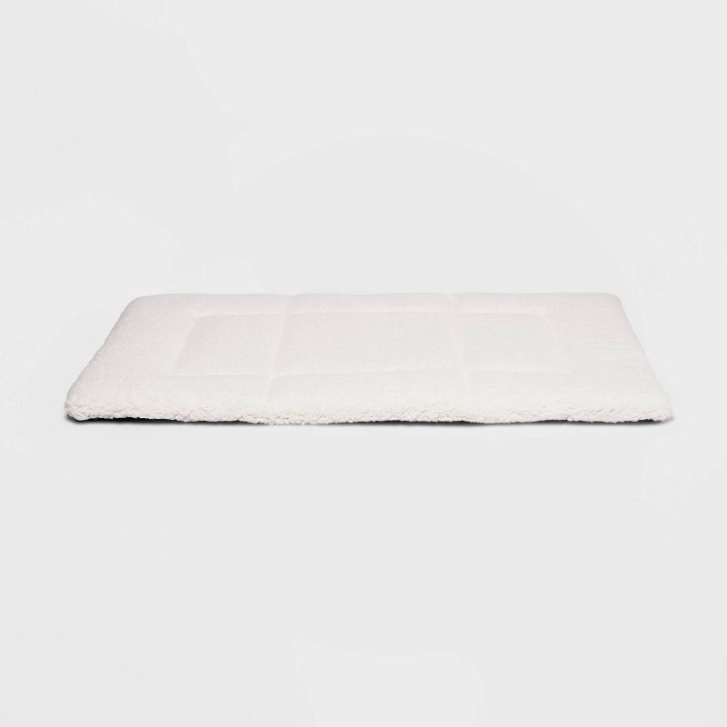 slide 1 of 4, Filled Tri-fold Crate Dog Mat - M - Boots & Barkley™, 1 ct