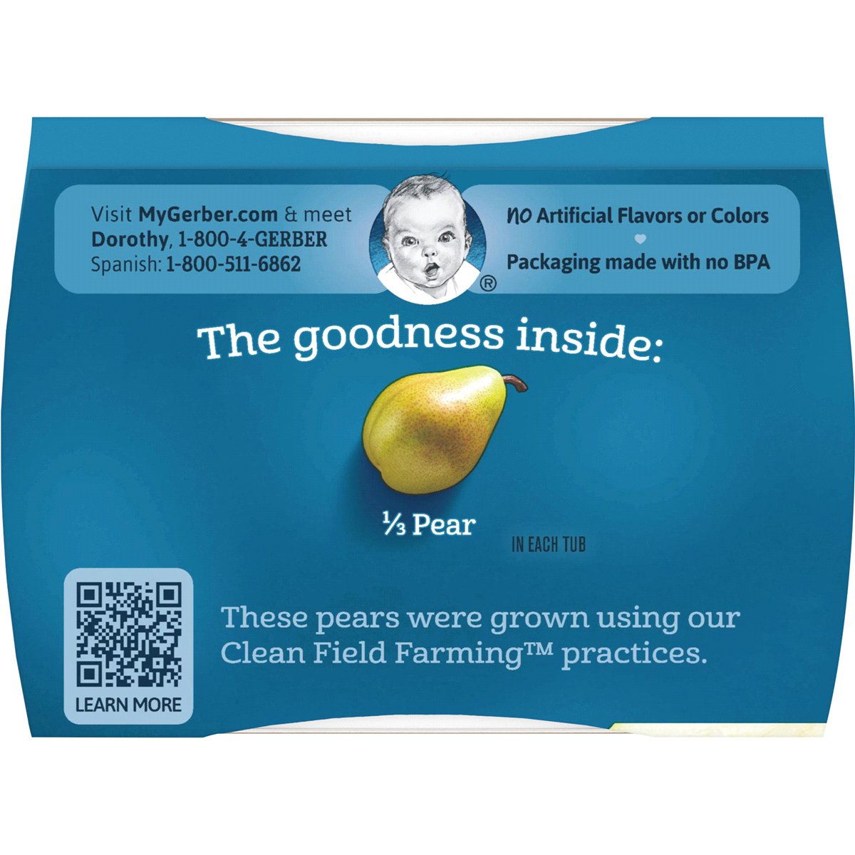 slide 2 of 4, NON BRAND Pears 5 Ounce 2 Pack, 1 ct