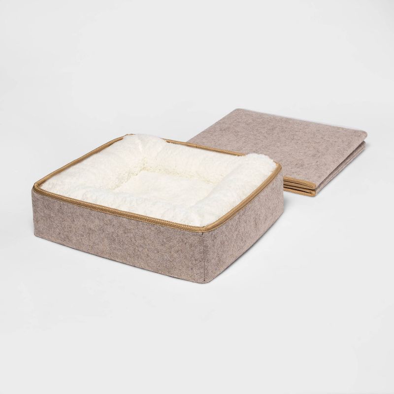 slide 3 of 3, Cat Condo Bed - Boots & Barkley™, 1 ct