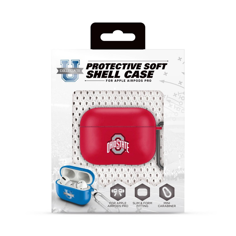 slide 2 of 3, NCAA Ohio State Buckeyes AirPods Pro Case, 1 ct