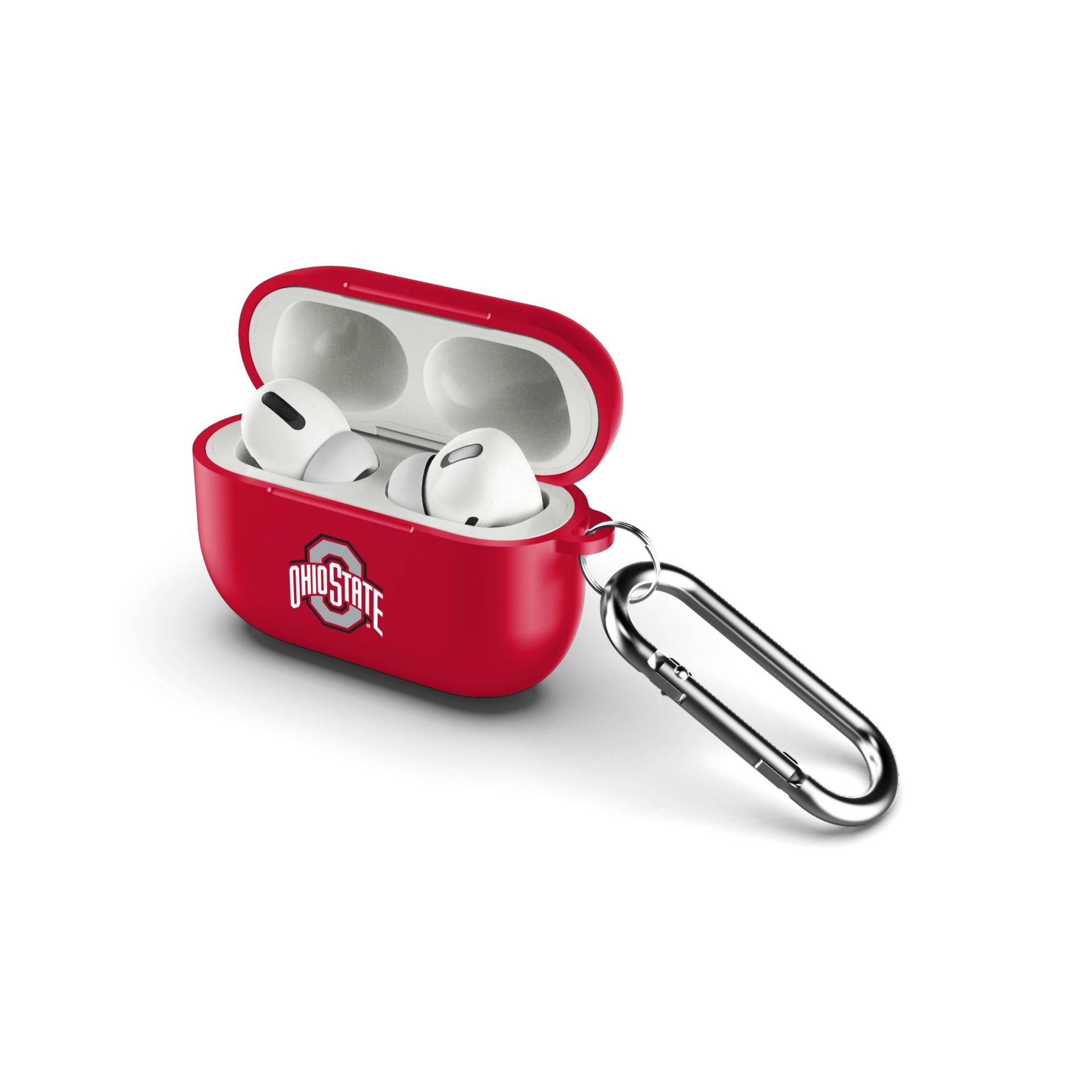 slide 1 of 3, NCAA Ohio State Buckeyes AirPods Pro Case, 1 ct