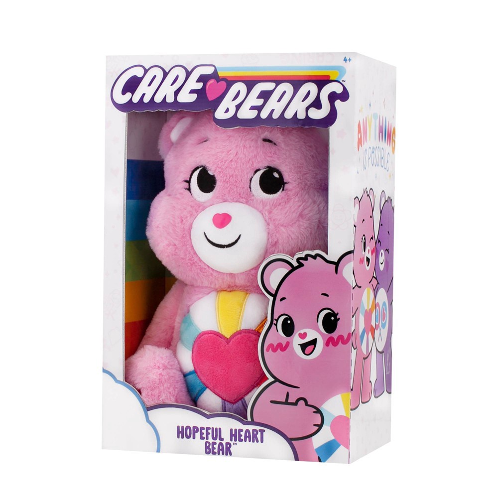 slide 3 of 4, Care Bears Hopeful Heart Bear 14" Medium Plush, 1 ct