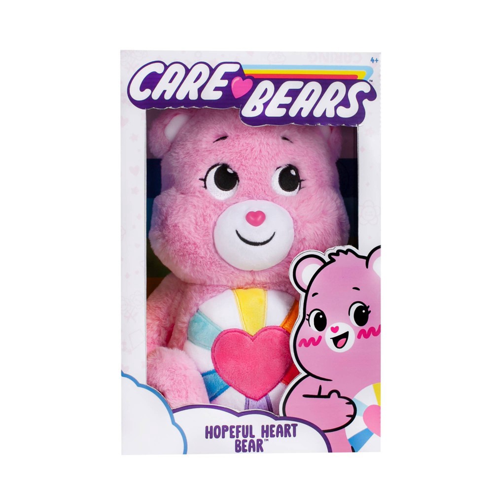 slide 4 of 4, Care Bears Hopeful Heart Bear 14" Medium Plush, 1 ct