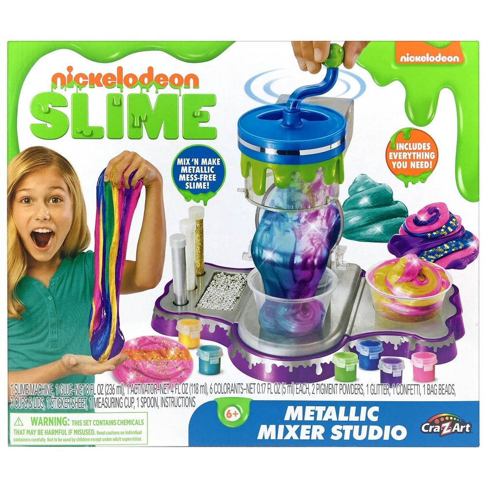 slide 7 of 7, Nickelodeon Slime Metallic Mixer Studio, 1 ct