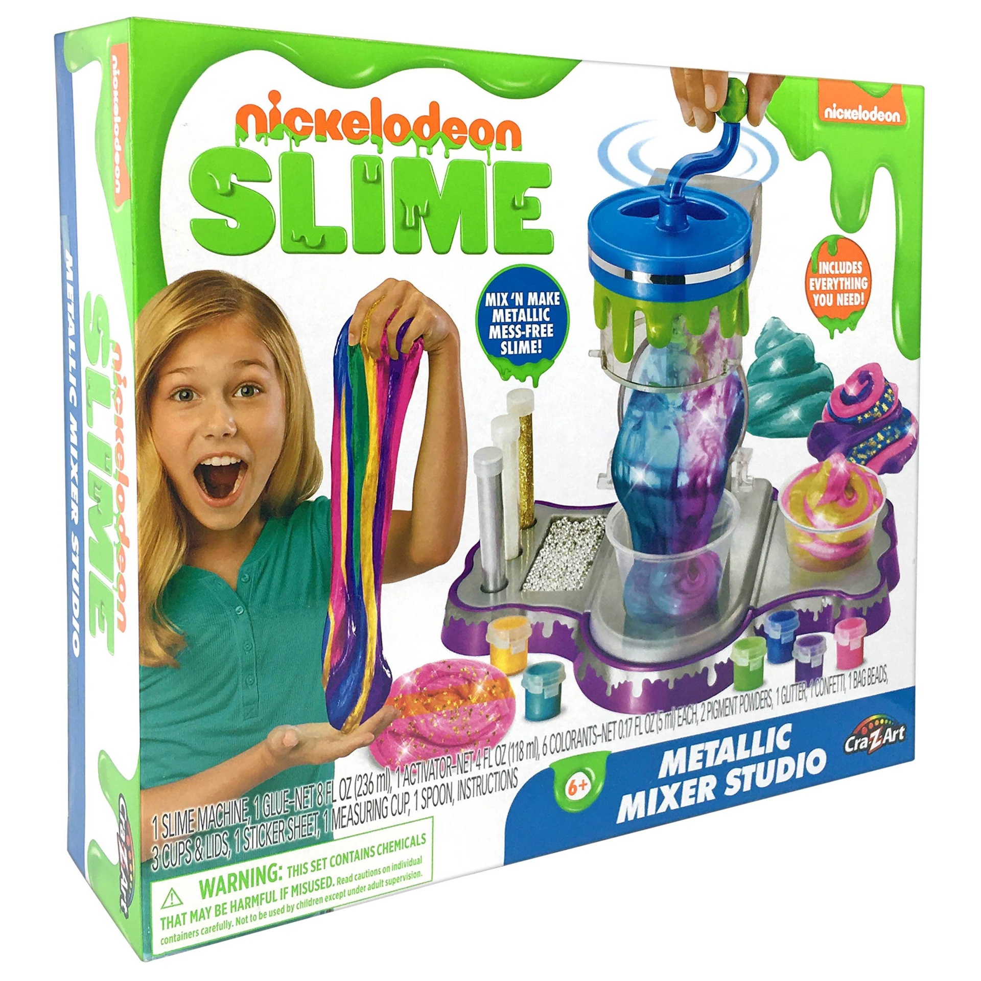 slide 1 of 7, Nickelodeon Slime Metallic Mixer Studio, 1 ct