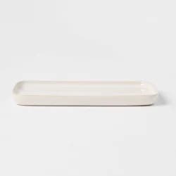 Ceramic Vanity Tray White - Threshold™