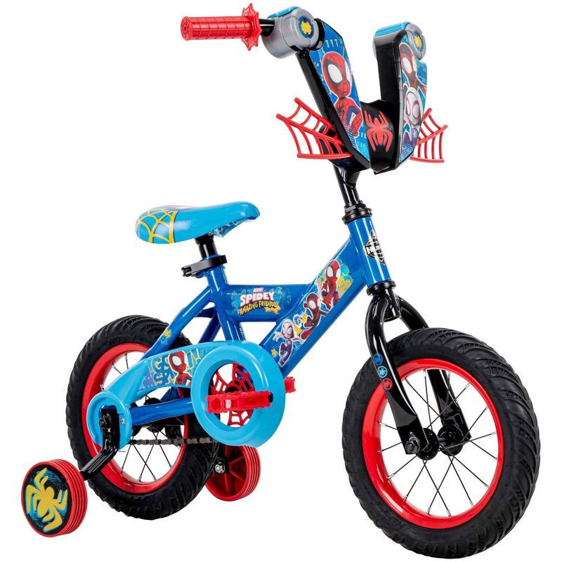 slide 3 of 14, Huffy Marvel Spidey and His Amazing Friends Kids' Bike - 12" Wheels - Blue, 1 ct
