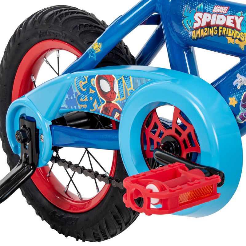 slide 7 of 14, Huffy Marvel Spidey and His Amazing Friends Kids' Bike - 12" Wheels - Blue, 1 ct