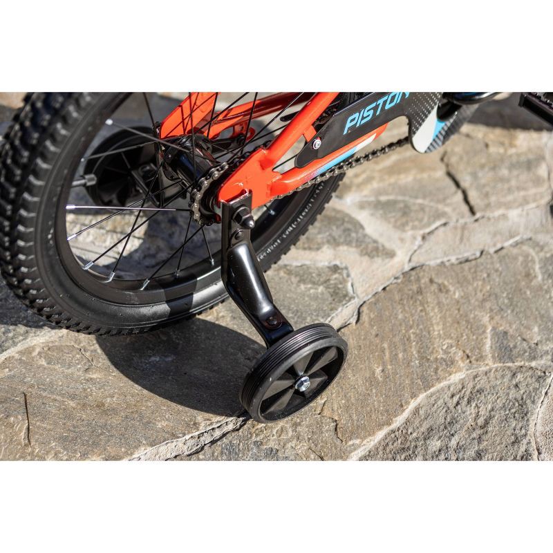 slide 11 of 16, Schwinn Piston 16" Kids' Bike - Black/Blue/Red, 1 ct