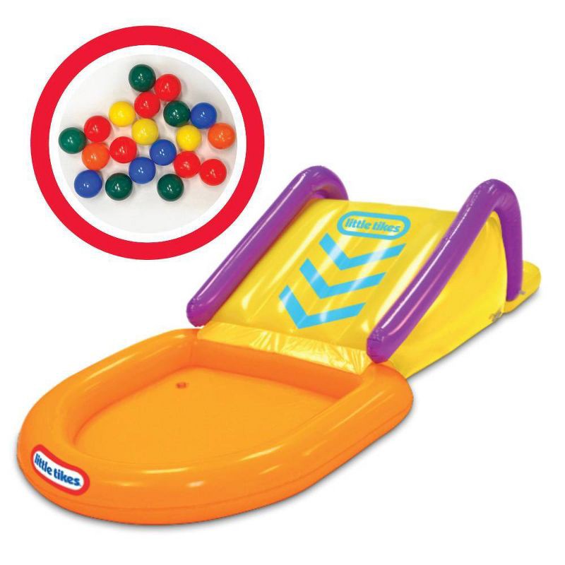 slide 2 of 5, Little Tikes Slide & Splash Down Ball Pit: Fun Toy for Kids 3-6 Years, 1 ct