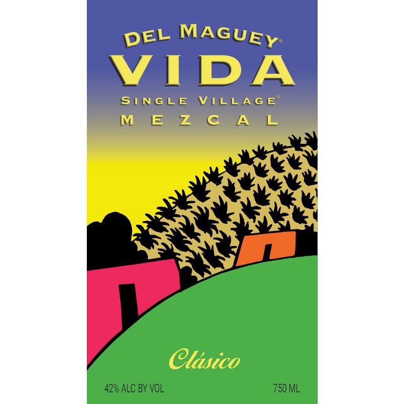 slide 5 of 7, Del Maguey Vida Mezcal - 750ml Bottle, 750 ml