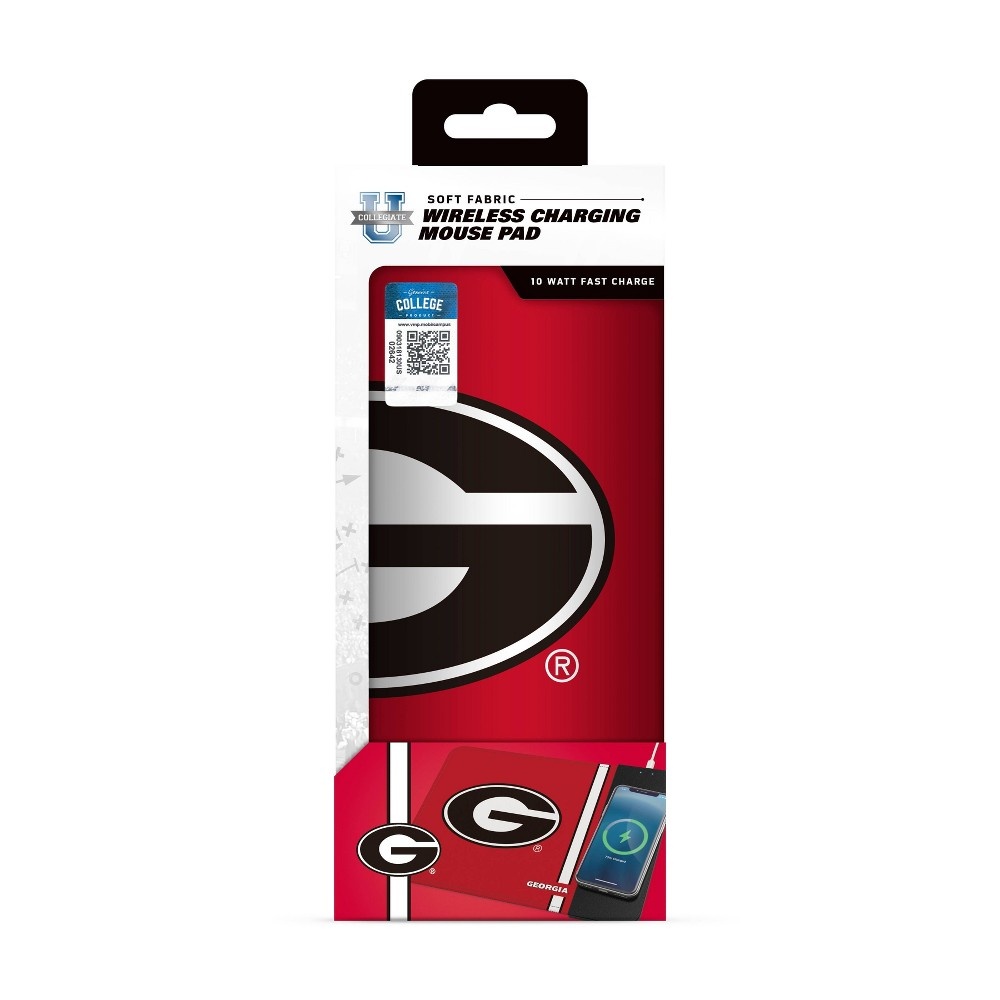 slide 2 of 3, NCAA Georgia Bulldogs Wireless Charging Mousepad, 1 ct