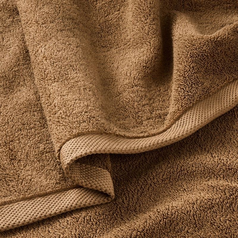 slide 3 of 4, Organic Bath Towel Warm Brown - Casaluna™: Heavyweight Organic Cotton, Low Lint, GOTS Certified, 30x56", 1 ct