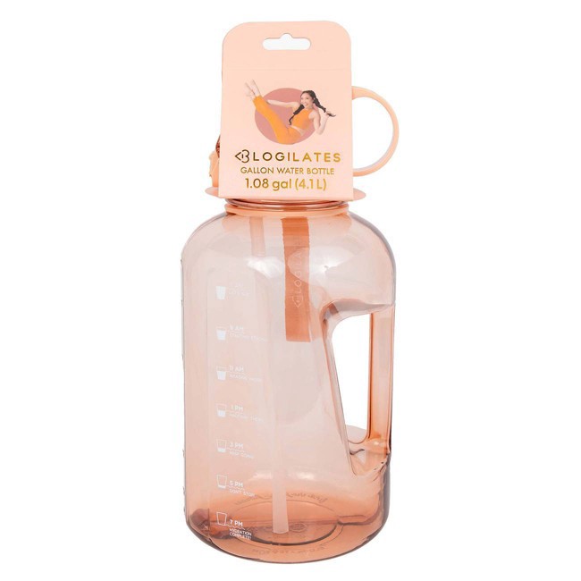 slide 1 of 4, Blogilates 128oz Designer Water Jug – Pink, 128 oz