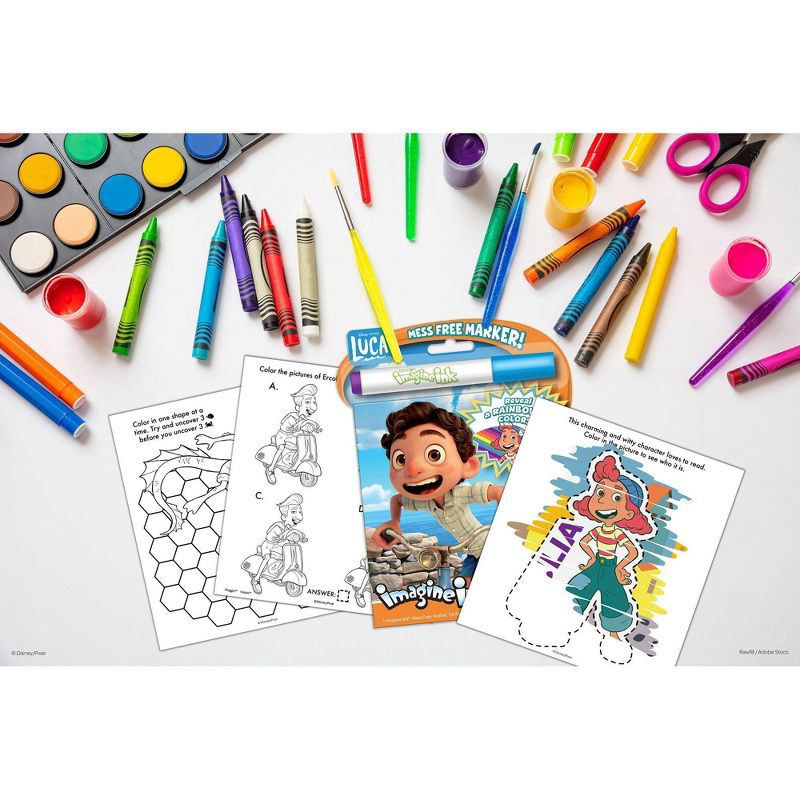 slide 4 of 5, Bendon Luca Imagine Ink Coloring Book, 1 ct